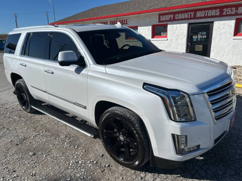 2016 Cadillac Escalade for sale at Sarpy County Motors in Springfield NE