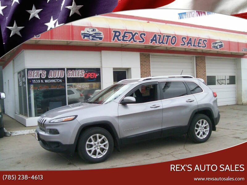 2015 Jeep Cherokee for sale at Rex's Auto Sales in Junction City KS