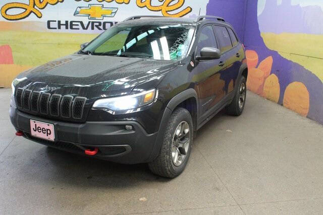 Used 2019 Jeep Cherokee Trailhawk Elite with VIN 1C4PJMBX2KD474606 for sale in Grand Ledge, MI