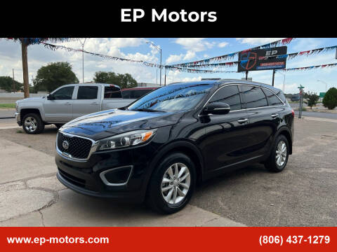 2016 Kia Sorento for sale at EP Motors in Amarillo TX