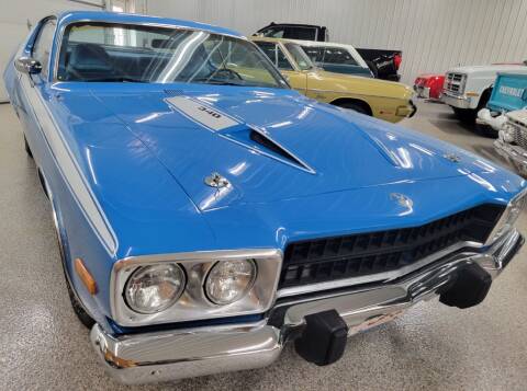 1973 Plymouth Roadrunner for sale at Custom Rods and Muscle in Celina OH