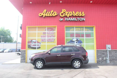 2011 Kia Sorento for sale at AUTO EXPRESS OF HAMILTON LLC in Hamilton OH