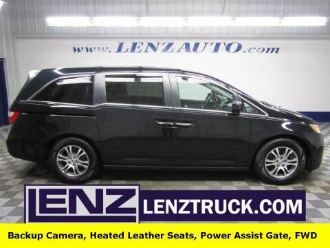 2011 Honda Odyssey for sale at LENZ TRUCK CENTER in Fond Du Lac WI