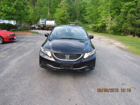 2013 Honda Civic for sale at Heritage Truck and Auto Inc. in Londonderry NH