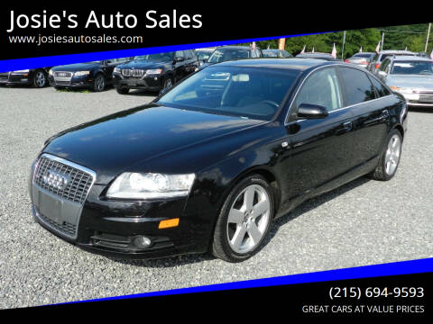 2006 Audi A6 for sale at Josie's Auto Sales in Gilbertsville PA