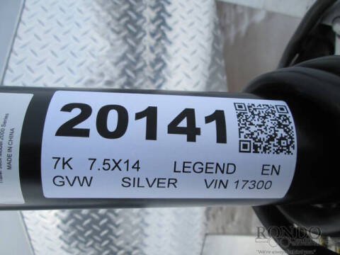 2026 Legend Enclosed Cargo 7.5X16TVTA35