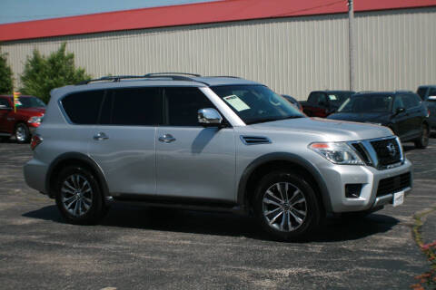2017 Nissan Armada for sale at Champion Motor Cars in Machesney Park IL