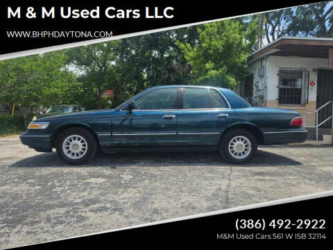 1997 Mercury Grand Marquis for sale at M & M Used Cars LLC in Daytona Beach FL