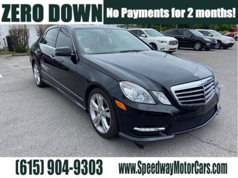 2013 Mercedes-Benz E-Class for sale at Speedway Motors in Murfreesboro TN