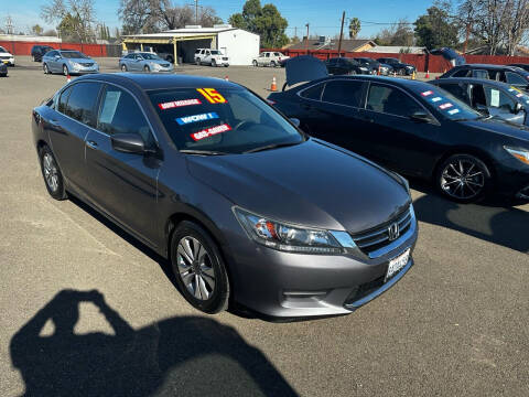2015 Honda Accord for sale at Mega Motors Inc. in Stockton CA