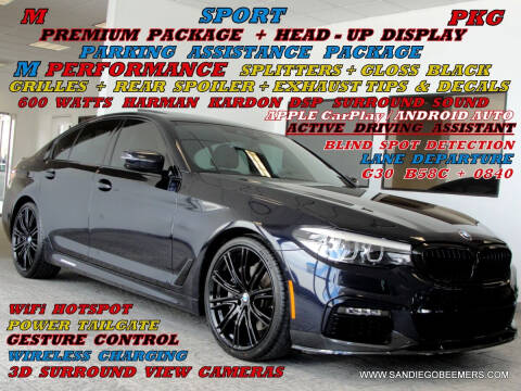2020 BMW 5 Series for sale at SAN DIEGO BEEMERS in San Diego CA