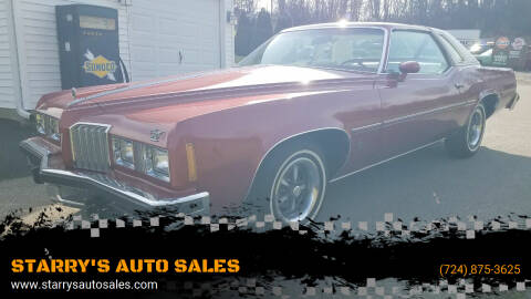 1977 Pontiac Grand Prix for sale at STARRY'S AUTO SALES in New Alexandria PA