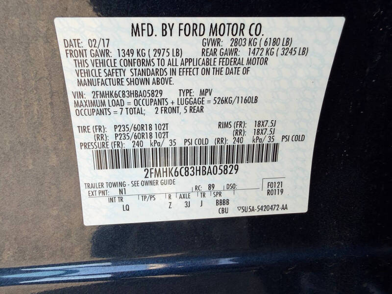 2017 Ford Flex SEL