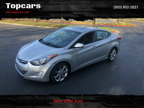 2012 Hyundai Elantra for sale at Topcars in Wilsonville OR
