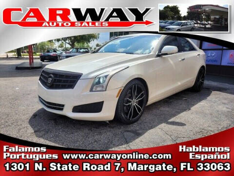 2014 Cadillac ATS for sale at CARWAY Auto Sales in Margate FL