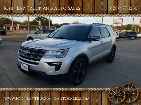 2018 Ford Explorer for sale at John Lay Truck and Auto Sales in Independence KS