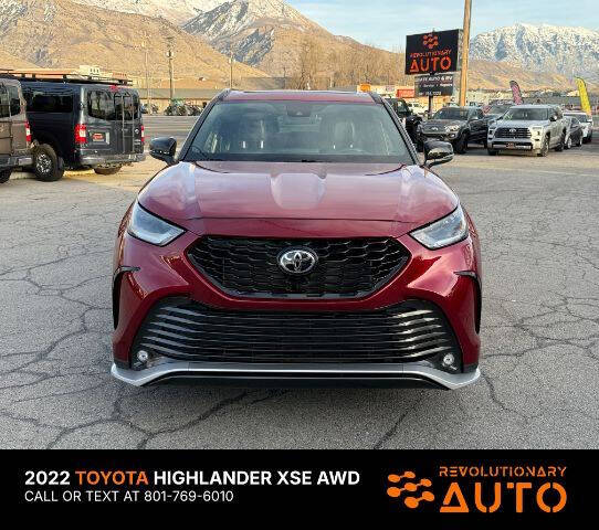 2022 Toyota Highlander XSE