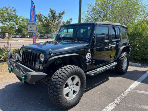 2016 Jeep Wrangler Unlimited for sale at Bay City Autosales in Tampa FL