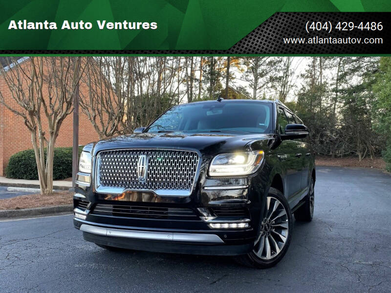 2021 Lincoln Navigator L for sale at Atlanta Auto Ventures in Roswell GA