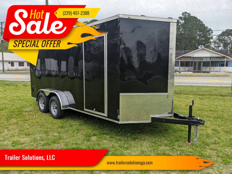 2024 T. Solutions 7x16TA ENCLOSED CARGO TRAILER for sale at Trailer Solutions, LLC in Fitzgerald GA