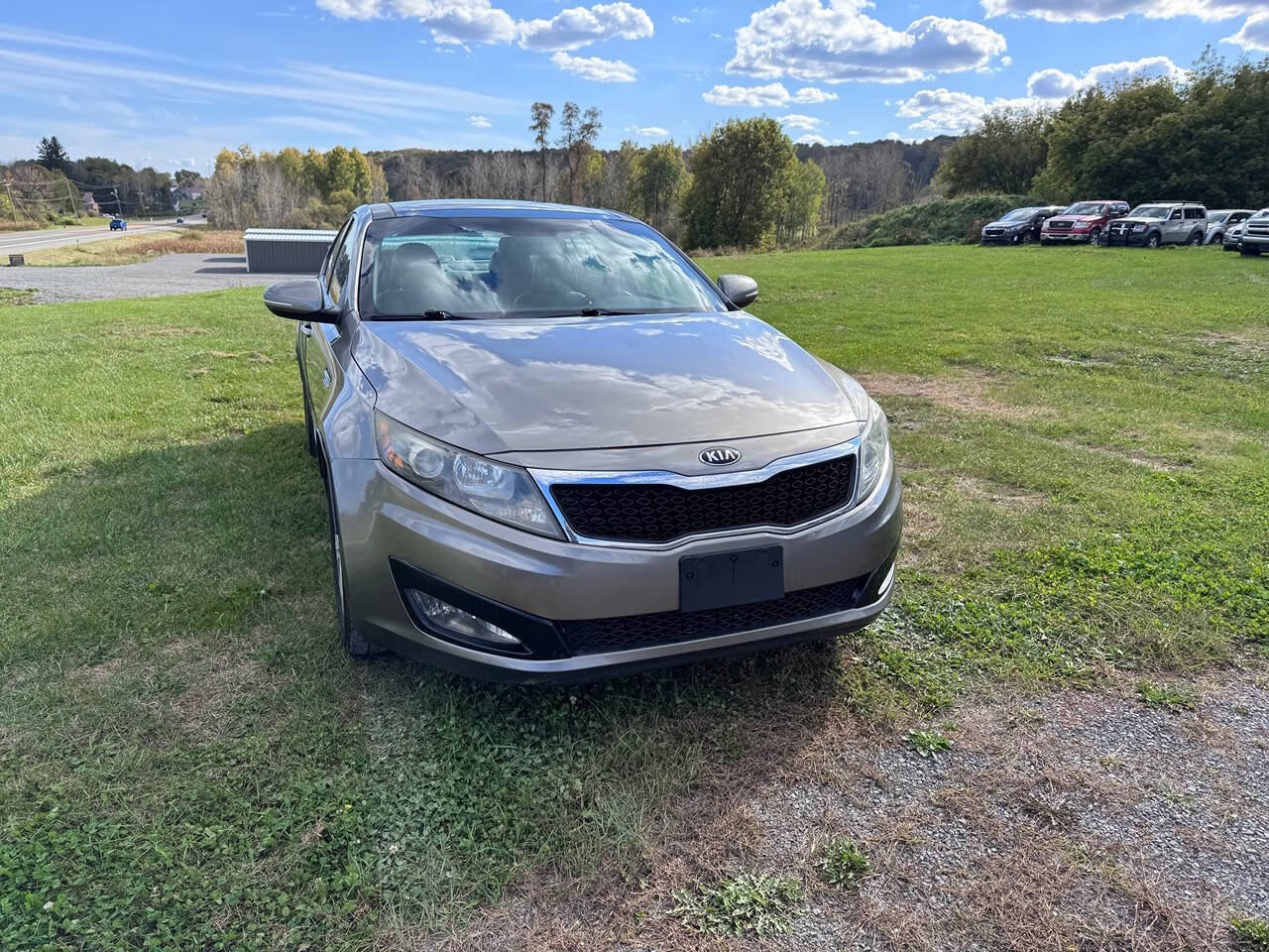 2013 Kia Optima for sale at Riverside Motors in Glenfield, NY