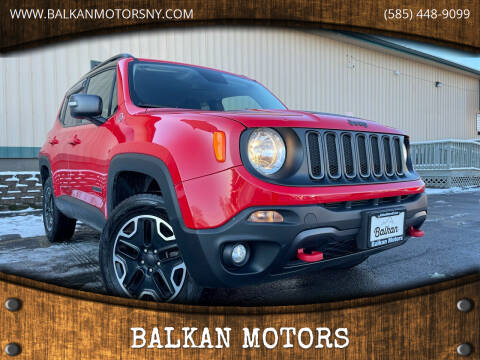 2017 Jeep Renegade for sale at BALKAN MOTORS in East Rochester NY