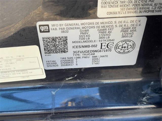 2022 GMC Sierra 1500