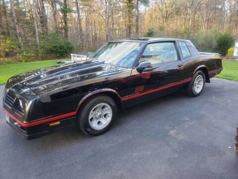 1988 Chevrolet Monte Carlo for sale at Route 106 Motors in East Bridgewater MA