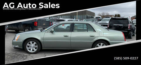 2006 Cadillac DTS for sale at AG Auto Sales in Ontario NY