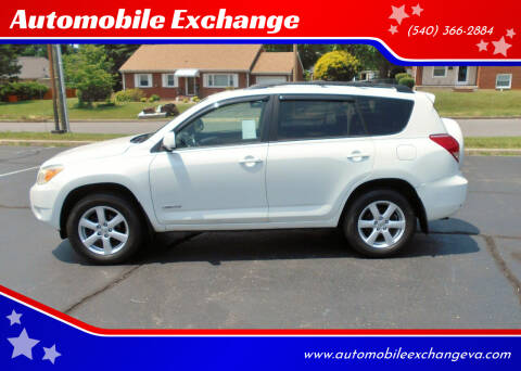 2007 Toyota RAV4 for sale at Automobile Exchange in Roanoke VA