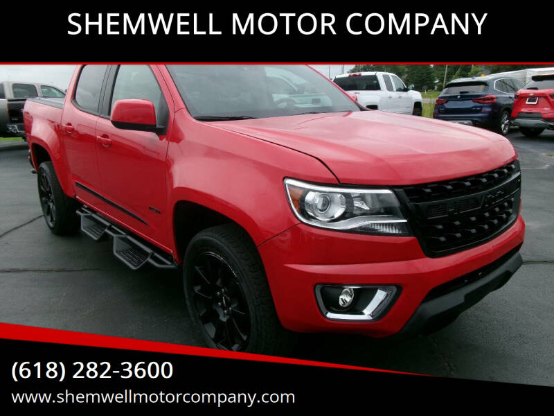 2019 Chevrolet Colorado for sale at SHEMWELL MOTOR COMPANY in Red Bud IL