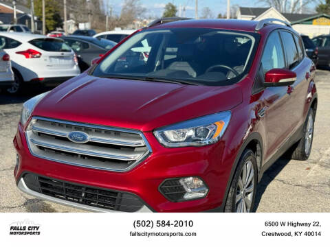 2017 Ford Escape for sale at Falls City Motorsports in Crestwood KY