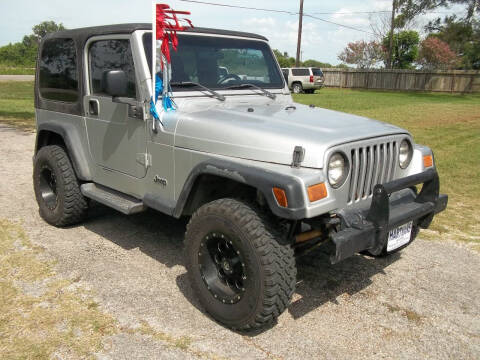 2004 Jeep Wrangler for sale at Hartman's Auto Sales in Victoria TX