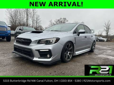 2018 Subaru WRX for sale at Route 21 Auto Sales in Canal Fulton OH