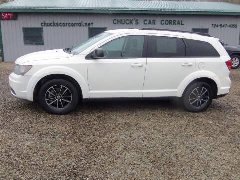 2018 Dodge Journey for sale at CHUCK'S CAR CORRAL in Mount Pleasant PA