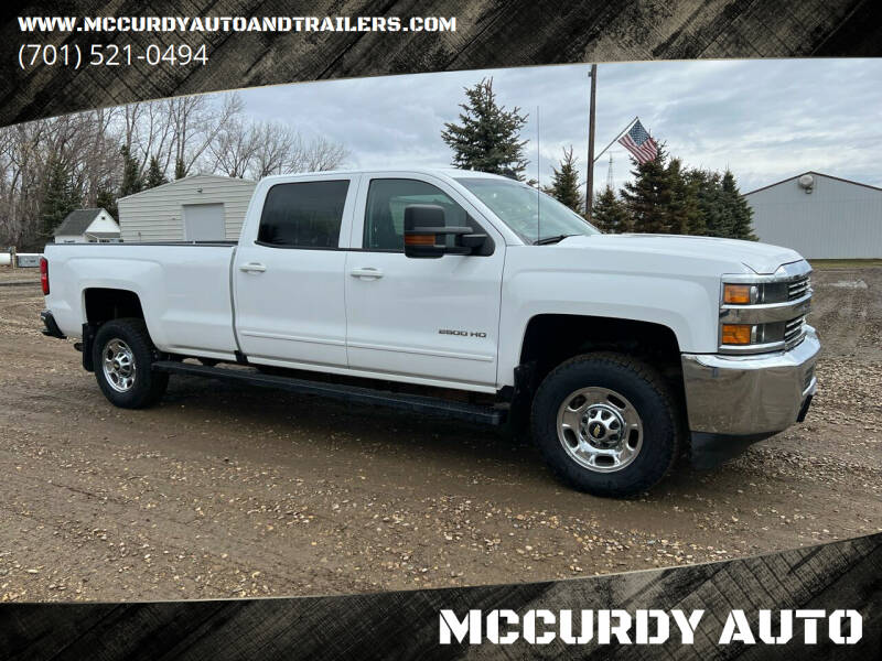 2016 Chevrolet Silverado 2500HD for sale at MCCURDY AUTO in Cavalier ND