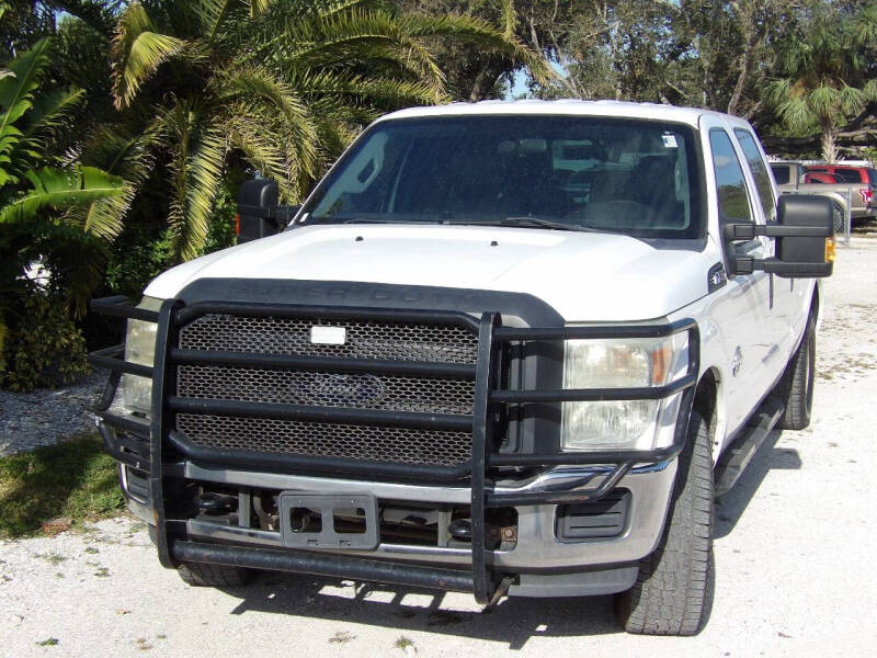 Used 2014 Ford F-350 Super Duty XL with VIN 1FT8W3AT5EEA55517 for sale in Fort Myers, FL