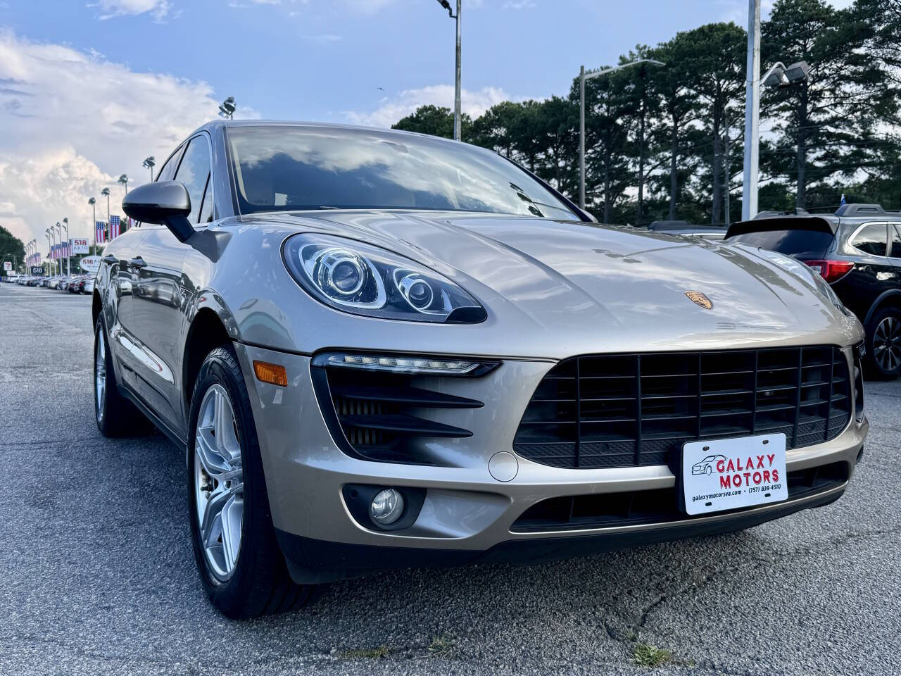 Tan 2015 Porsche Macan S AWD S 4dr SUV 2