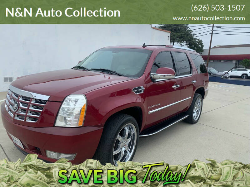 2007 Cadillac Escalade for sale at n&n auto collection inc in Pasadena CA