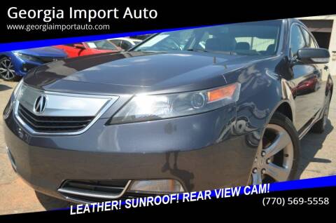 2013 Acura TL for sale at Georgia Import Auto in Alpharetta GA