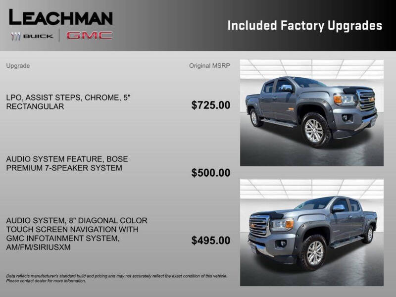2018 GMC Canyon