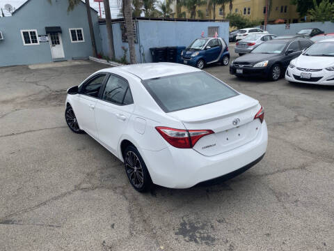 2016 Toyota Corolla S