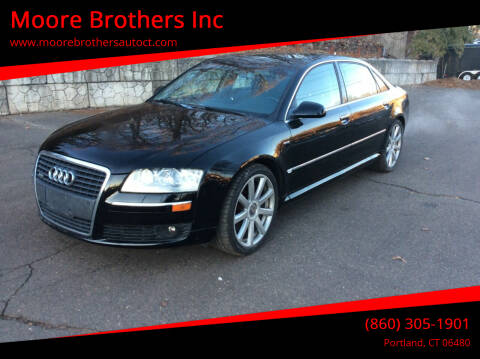 2006 Audi A8 L for sale at Moore Brothers Inc in Portland CT