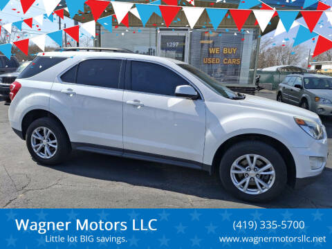 2016 Chevrolet Equinox for sale at Wagner Motors LLC in Wauseon OH