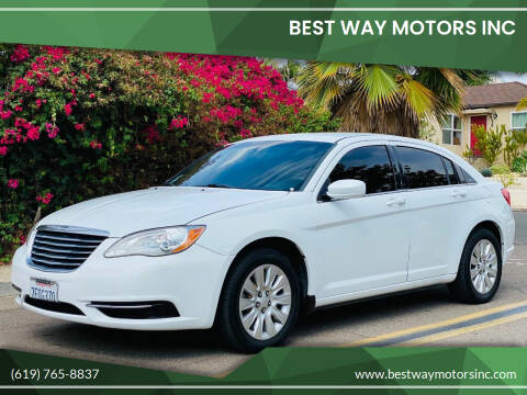 2014 Chrysler 200 for sale at BEST WAY MOTORS INC in San Diego CA