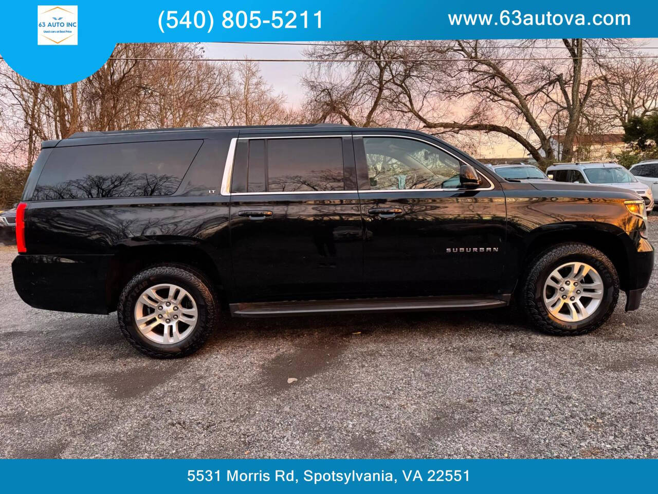 2015 Chevrolet Suburban for sale at 63 Auto Inc in Spotsylvania, VA