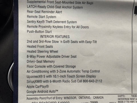 2023 Chrysler Pacifica Touring L
