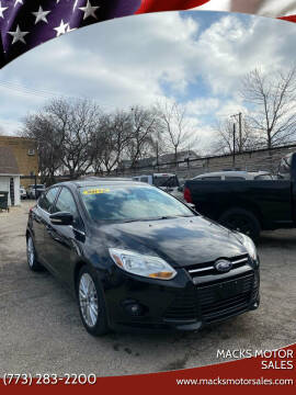 2012 Ford Focus for sale at Macks Motor Sales in Chicago IL