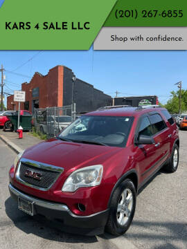 2011 GMC Acadia for sale at Kars 4 Sale LLC in South Hackensack NJ