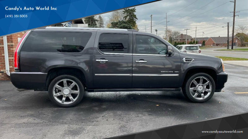 2010 Cadillac Escalade ESV for sale at Candy's Auto World Inc in Toledo OH